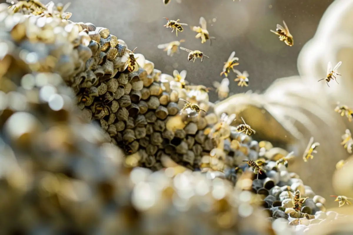 Nid guêpes dans la toiture Mérignac